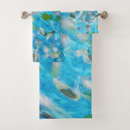 Conjunto De Toalhas Aves do Oceano