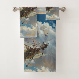 Conjunto De Toalhas avião de libélula