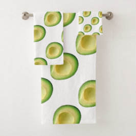 Conjunto De Toalhas Avocado Yummy por todo o 4Kristen