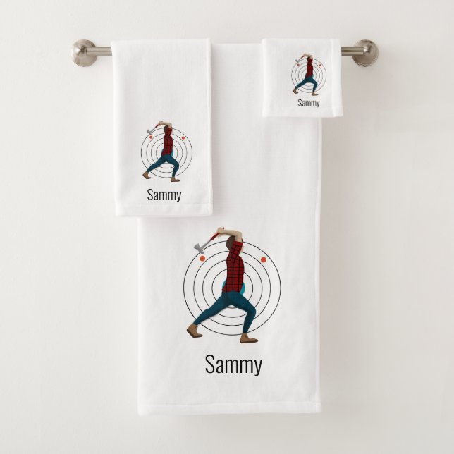 Conjunto De Toalhas Ax Throwing (Insitu)