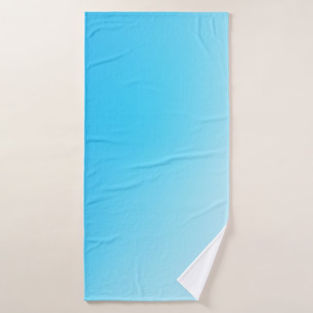 conjunto de toalhas azul claro (Toalha de Banho)