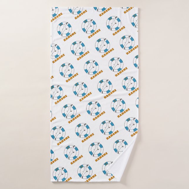 Conjunto De Toalhas Azul-claro-Natação-anel (Toalha de Banho)