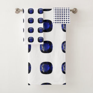 Conjunto De Toalhas Azul de Gemstone Sapphire