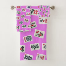 Azulejo MahJong a rosa