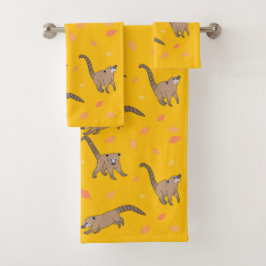 Conjunto De Toalhas Baby Coatis