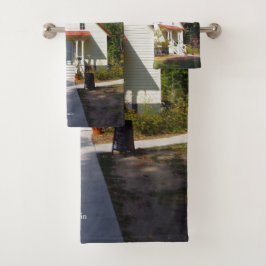 conjunto de toalhas Baileys Harbor Rear Range Ligh