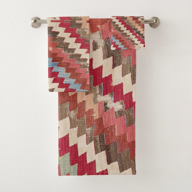 Conjunto De Toalhas Baklava Chevron Star II // Autenticidade do século (Insitu)