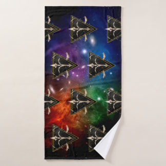 Conjunto De Toalhas Balance Zodiaque Cadeau Astrologie linge de bain