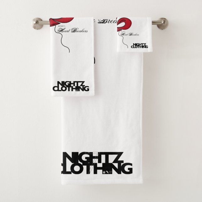 Conjunto De Toalhas Balão de Breakers do Coração (Insitu)