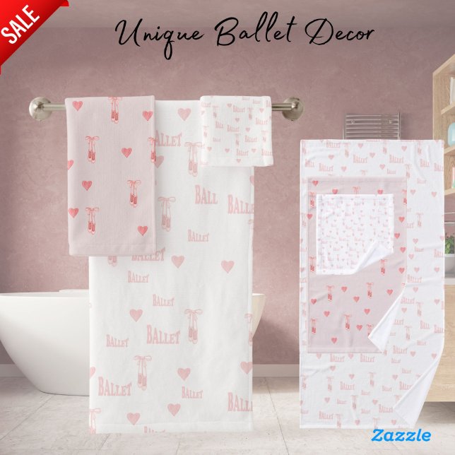 Conjunto De Toalhas Balé Dançarino Slipper Sweet16 Avô Girl (Criador carregado)