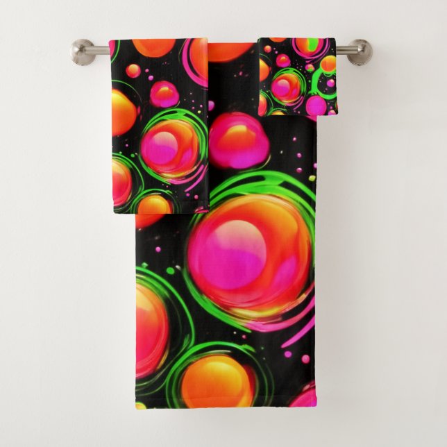 Conjunto De Toalhas Balé de Esfera Vibrante (Insitu)