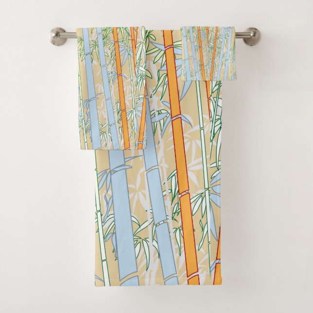 Conjunto De Toalhas Bambu 2 (Insitu)