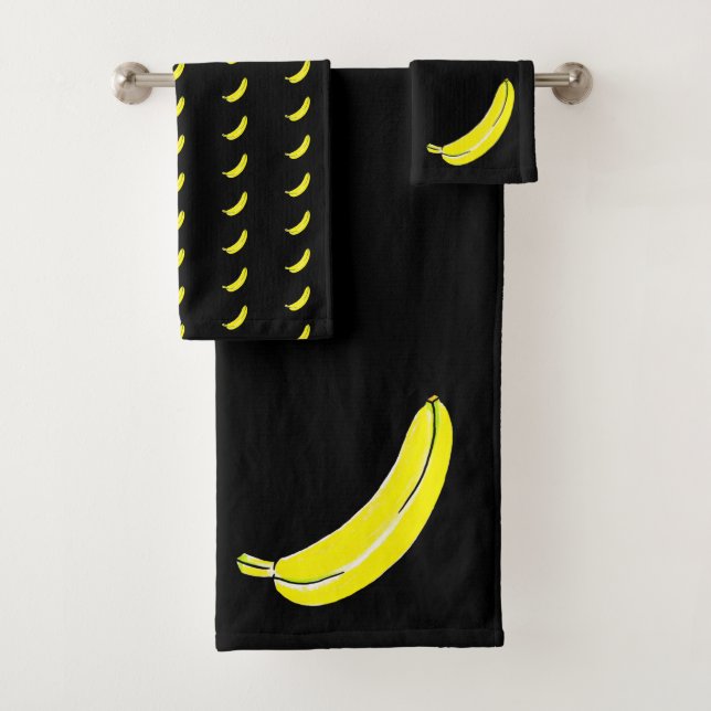 Conjunto De Toalhas Banana (Insitu)