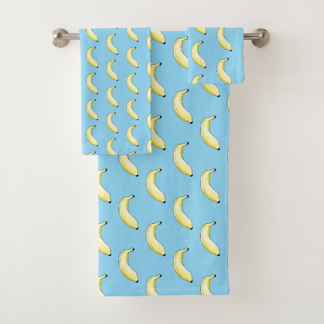 Conjunto De Toalhas banana a cores (Insitu)