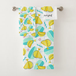 Conjunto De Toalhas Bananas Memphis