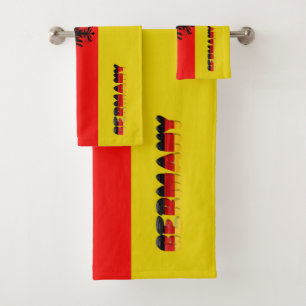 Conjunto De Toalhas Bandeira alemão