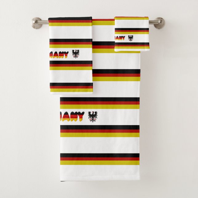 Conjunto De Toalhas Bandeira alemão (Insitu)