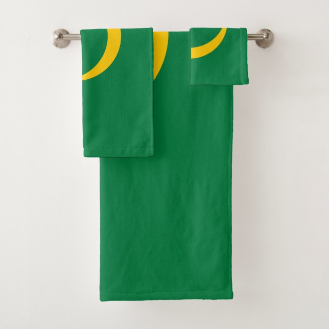 Conjunto De Toalhas Bandeira Antiga da Mauritânia (Insitu)