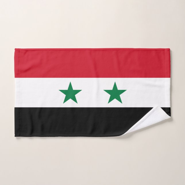 Conjunto De Toalhas Bandeira antiga da Síria (Toalha de mão)