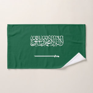 Conjunto De Toalhas Bandeira da Arábia Saudita