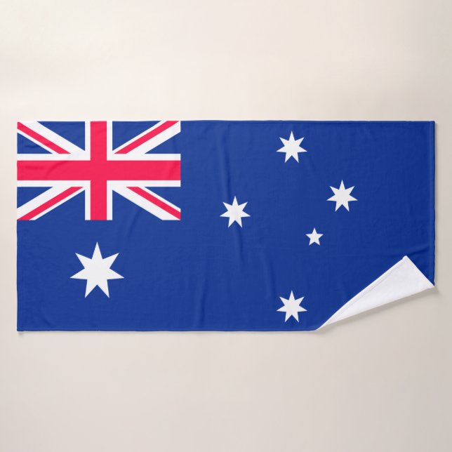 Conjunto De Toalhas Bandeira da Austrália (Toalha de Banho)