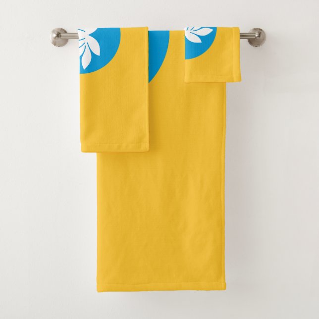 Conjunto De Toalhas Bandeira da Calmúquia (Insitu)