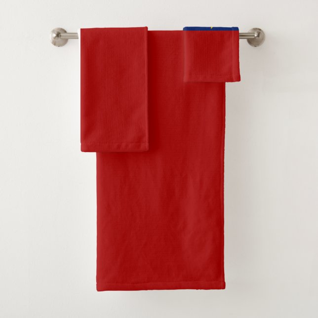 Conjunto De Toalhas bandeira da Carolina do Norte (Insitu)