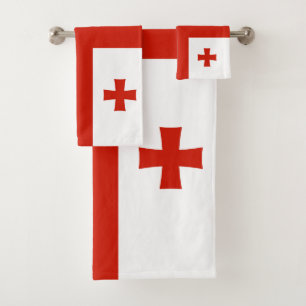 Conjunto De Toalhas Bandeira da Geórgia