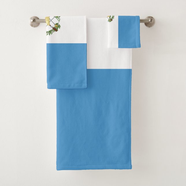 Conjunto De Toalhas Bandeira da Guatemala (Insitu)
