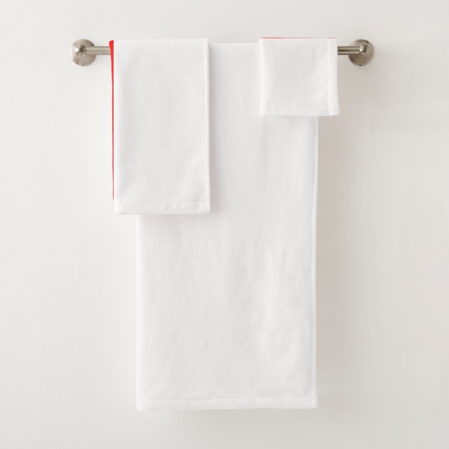Conjunto De Toalhas Bandeira da Indonésia (Insitu)