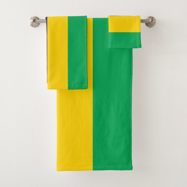Conjunto De Toalhas Bandeira da Maurícia (Insitu)