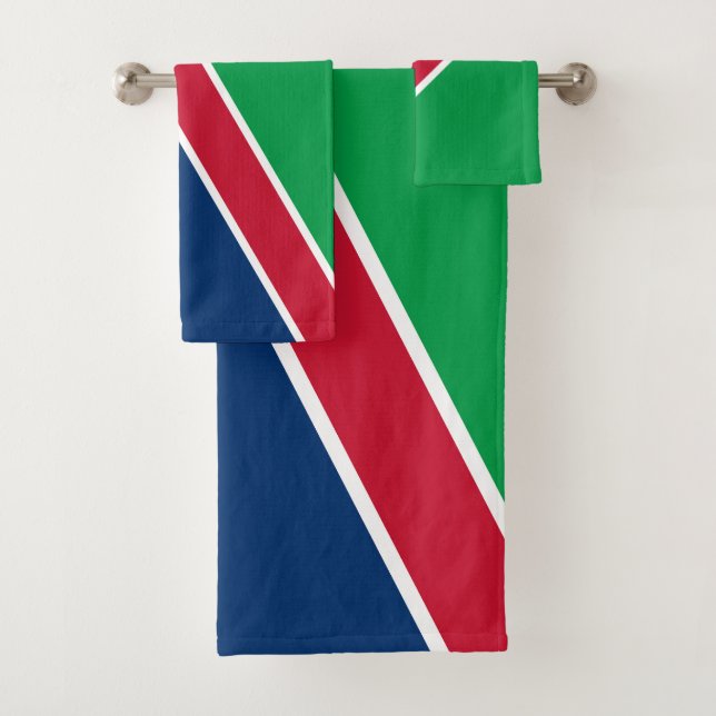 Conjunto De Toalhas Bandeira da Namíbia (Insitu)