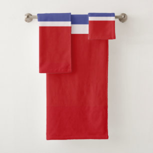 Conjunto De Toalhas Bandeira da Noruega