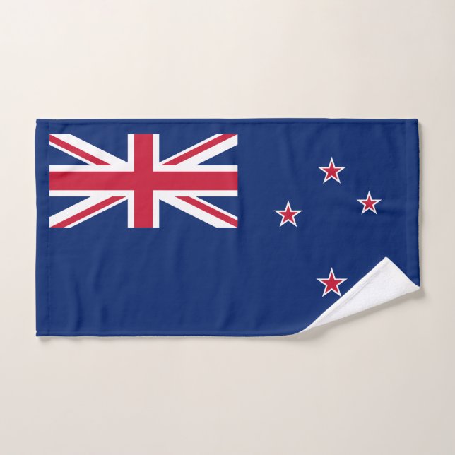 Conjunto De Toalhas Bandeira da Nova Zelândia (Toalha de mão)