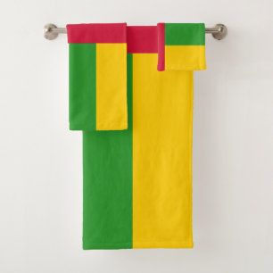 Conjunto De Toalhas Bandeira da República Centro-Africana