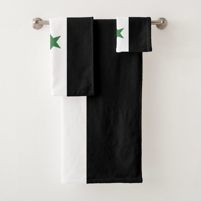 Conjunto De Toalhas Bandeira da Síria (Insitu)