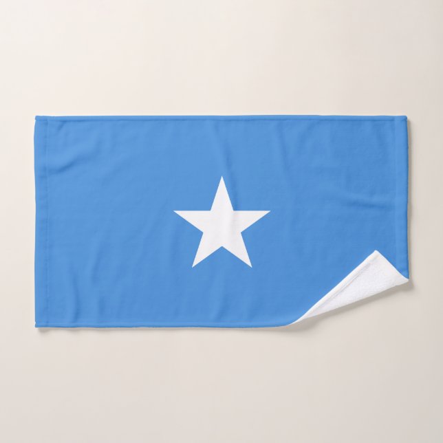 Conjunto De Toalhas Bandeira da Somália (Toalha de mão)