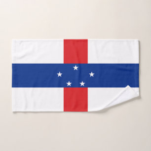 Conjunto De Toalhas Bandeira das Antilhas Neerlandesas