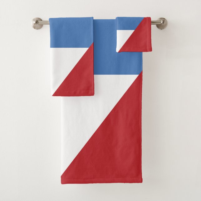 Conjunto De Toalhas Bandeira de Antígua e Barbuda (Insitu)