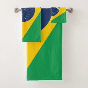 Conjunto De Toalhas Bandeira de Brasil