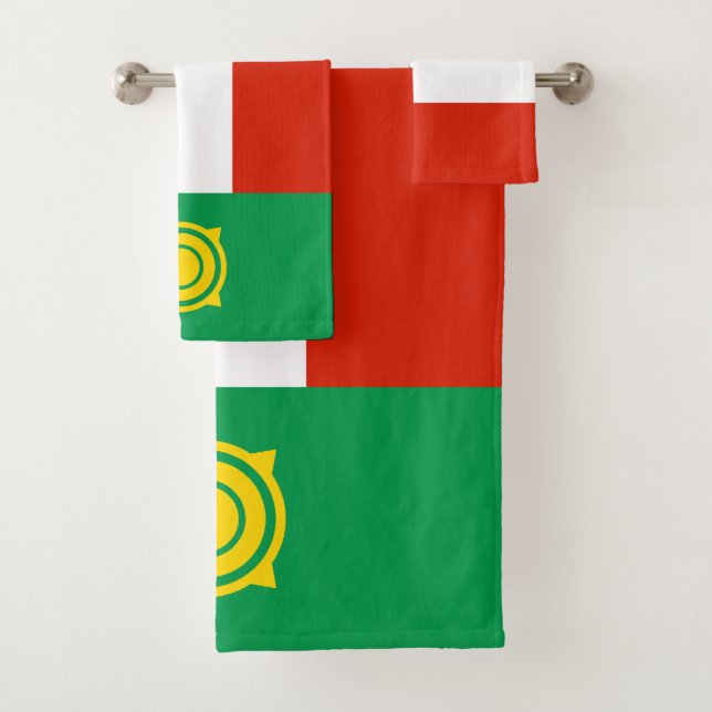 Conjunto De Toalhas Bandeira de Cacássia (Insitu)