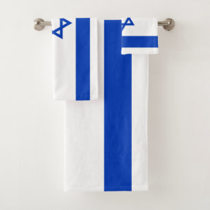 Conjunto De Toalhas Bandeira de Israel