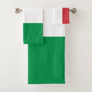 Conjunto De Toalhas Bandeira de Italia