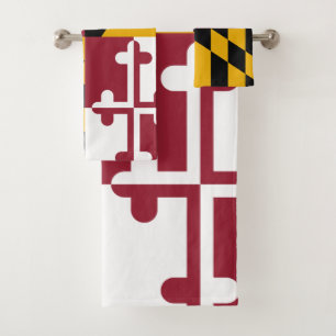 Conjunto De Toalhas Bandeira de Maryland