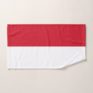 Conjunto De Toalhas Bandeira de Mônaco