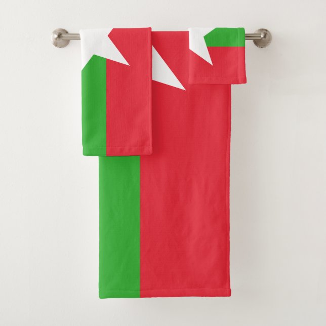 Conjunto De Toalhas Bandeira de Myanmar (Insitu)