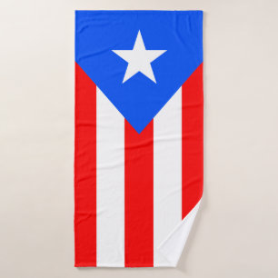 Conjunto De Toalhas Bandeira de Puerto Rico