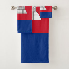 Conjunto De Toalhas Bandeira do Camboja