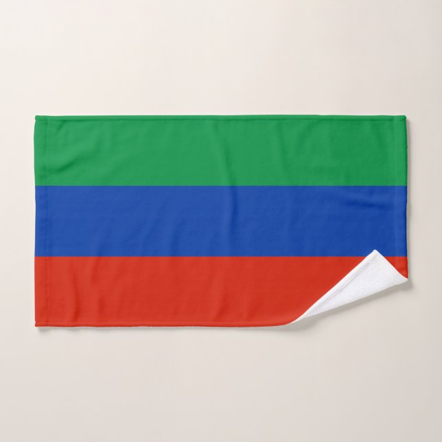 Conjunto De Toalhas Bandeira do Daguestão (Toalha de mão)
