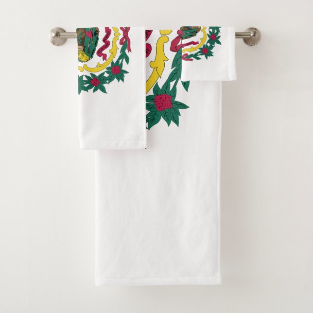 Conjunto De Toalhas Bandeira do Estado da Virgínia Ocidental (Insitu)
